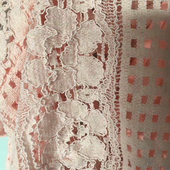 coral peach top - Picture 4 of 5